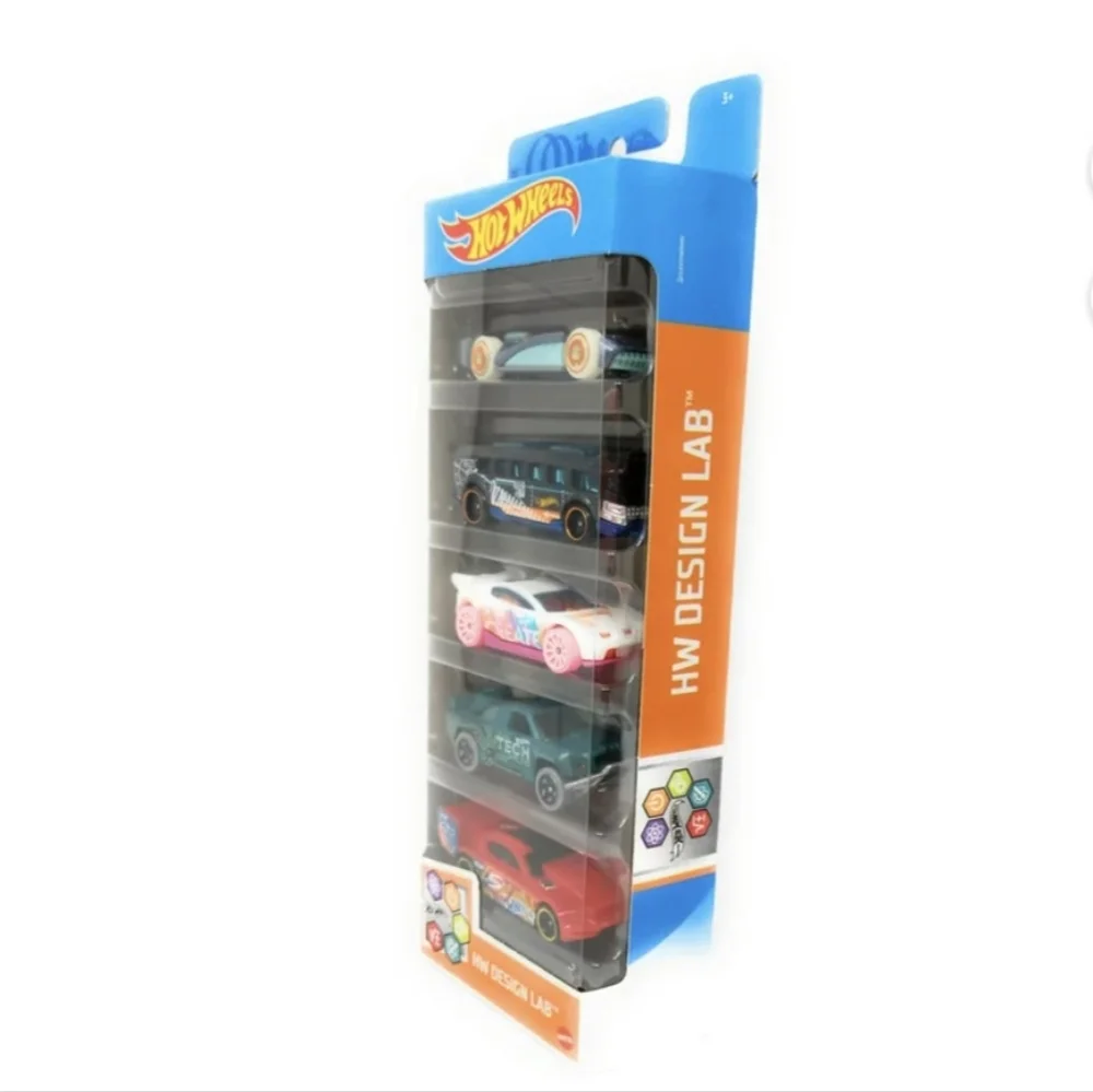 HOT WHEELS 50th ANNIVERSARY DESIGN LAB DEBUT SERIES DIECAST CARS SET 2018 NWT SO